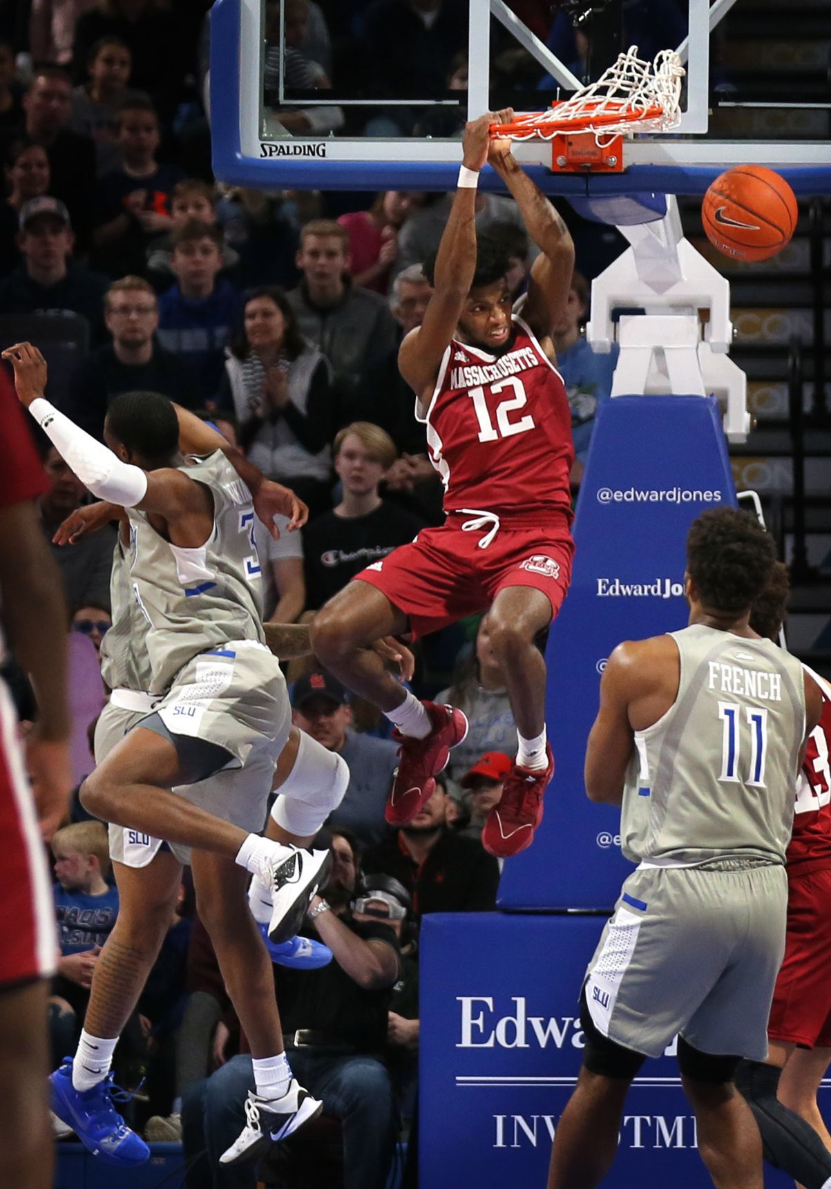 St. Louis University beats UMass 83-80 in overtime